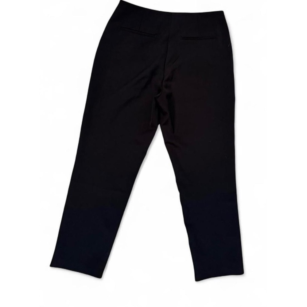 Scoop Womens Capsule Corporate Black High Rise Tapered Ankle Trousers Size 8